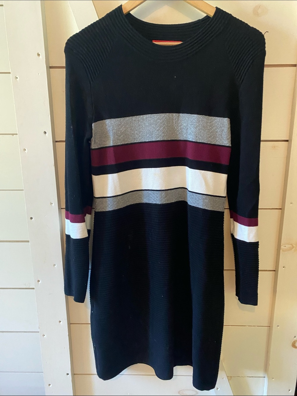 Krimson Klover Striped Sweater Dress